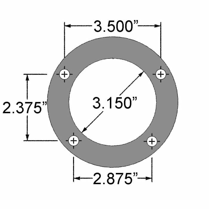 Rear Disc Brake Kit For 57-64 Olds / Pontiac Ends