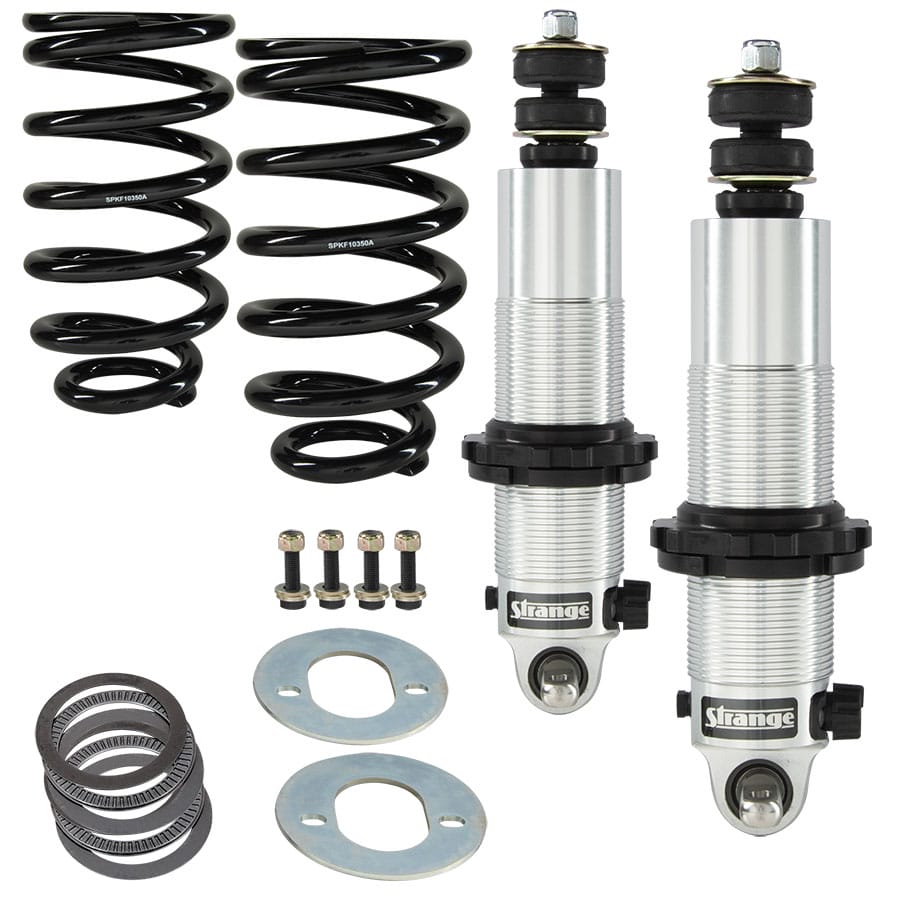 Double Adjustable Front Coil-Over Shock Package | Multiple GM A-Body &  G-Body Applications | With 350 Lbs Springs